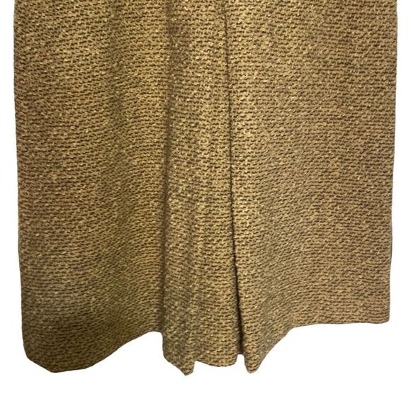 Evan Picone Vintage 70’s 100% Wool A-Line Tweed Skirt with Front Pleat Size 10 T - Picture 3 of 11